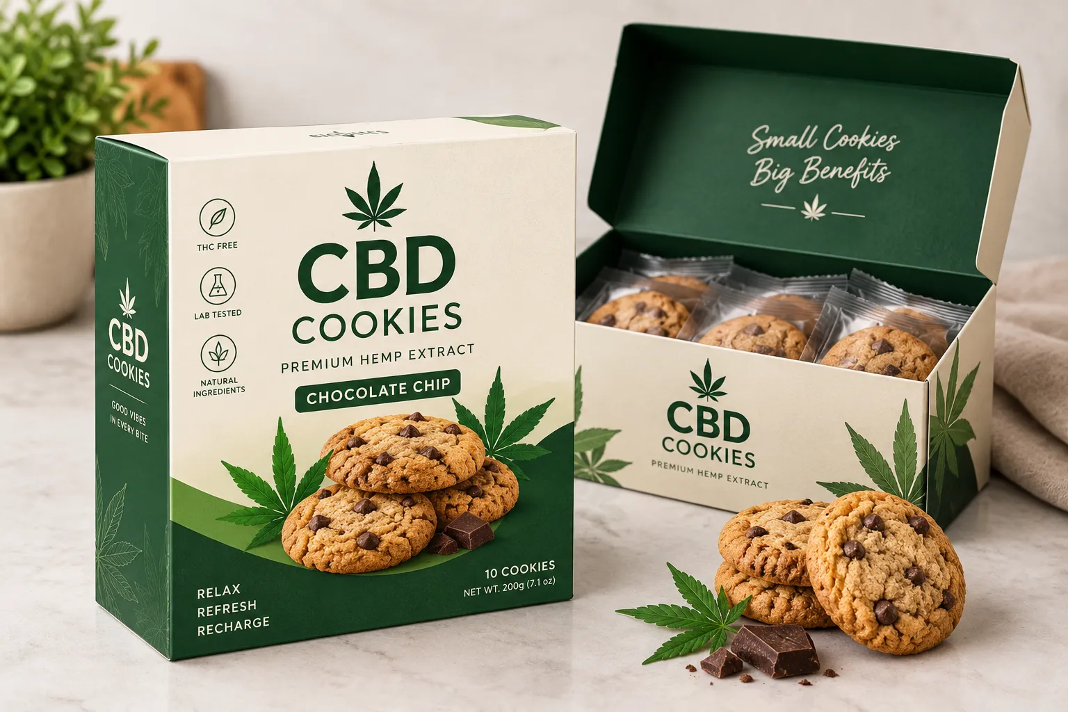 CBD Cookie Packaging Boxes: Types, Costs and Rules